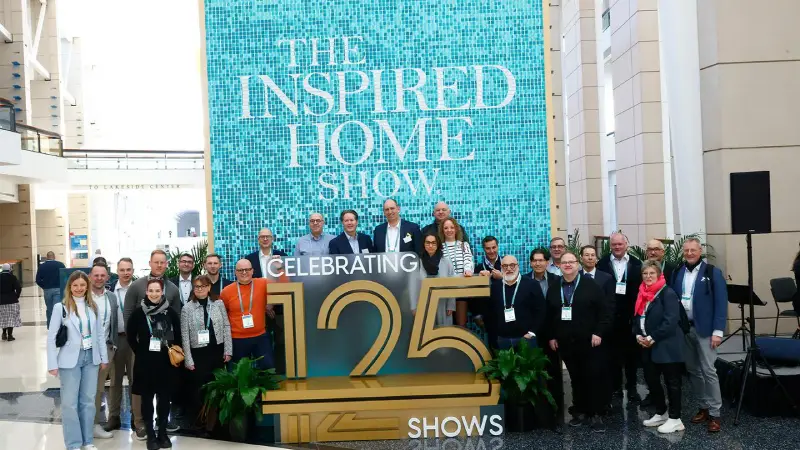 The Inspired Home Show in Chicago — exhibit services by Purple Exhibits