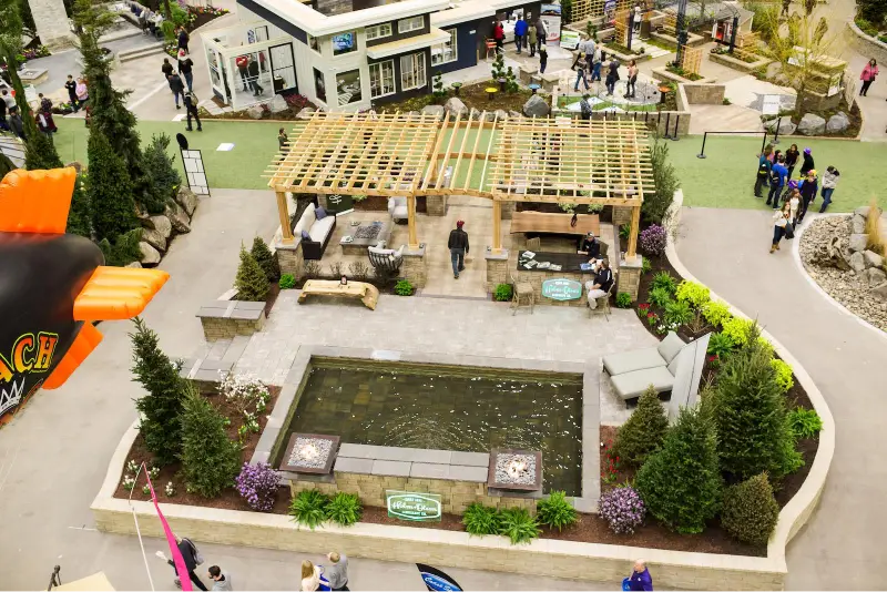 Great Big Home + Garden Show in Cleveland — trade show booth services by Purple Exhibits