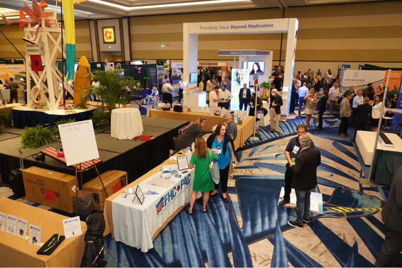Health Action Council Conference & Expo in Cleveland — trade show booth services by Purple Exhibits