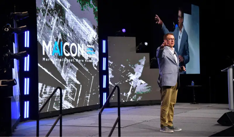 MAICON (Marketing AI Conference) in Cleveland — trade show booth services by Purple Exhibits