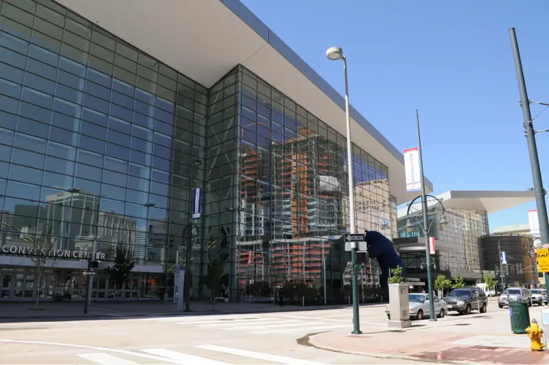 Colorado Convention Center in Denver — trade show booth services by Purple Exhibits