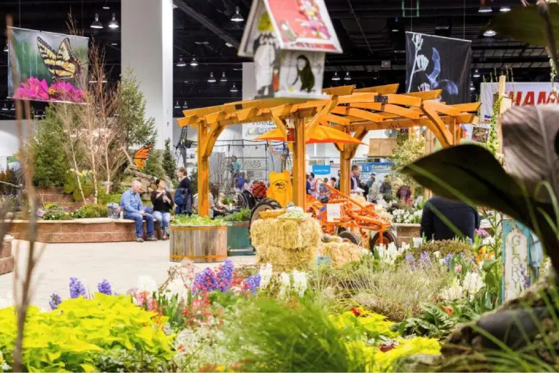 Colorado Garden & Home Show in Denver — trade show booth services by Purple Exhibits