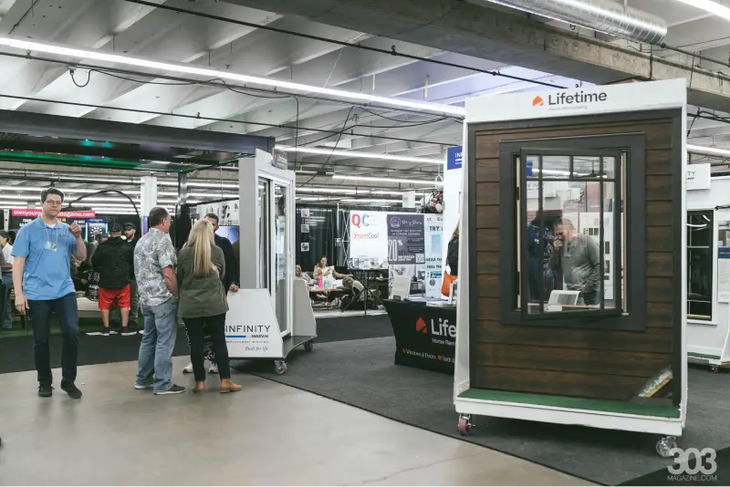 Colorado Fall Home Show in Denver — trade show booth services by Purple Exhibits