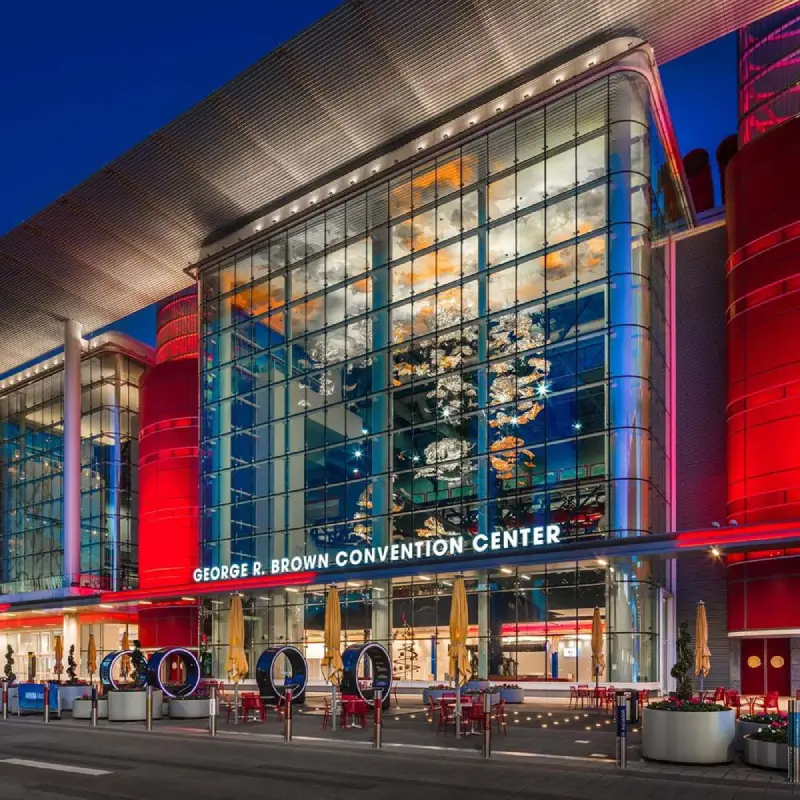 George R. Brown Convention Center in Houston — trade show booth services by Purple Exhibits