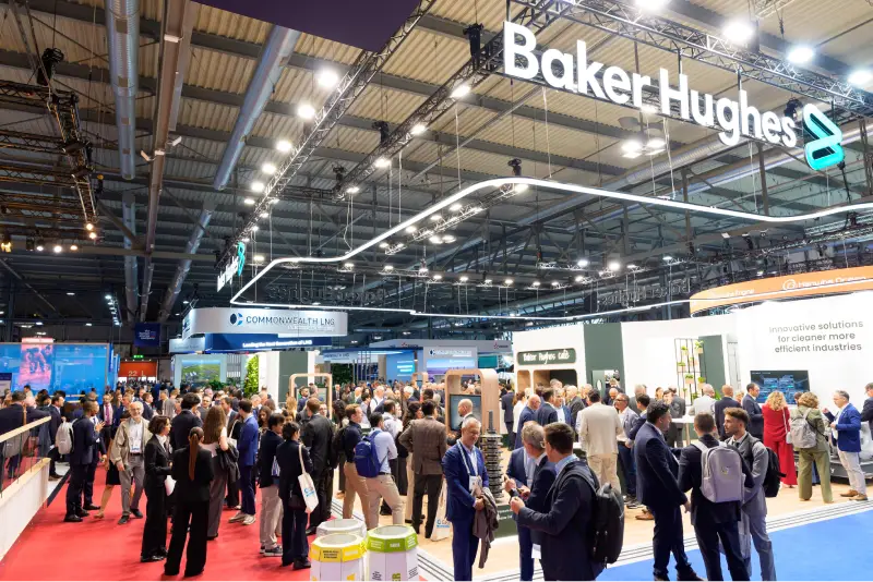 Gastech trade show in Houston — exhibit services by Purple Exhibits