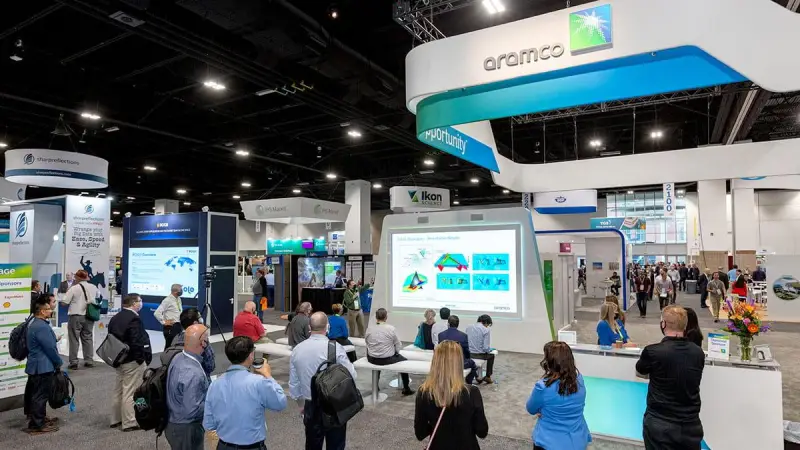 IMAGE Conference & Exhibition in Houston — exhibit services by Purple Exhibits