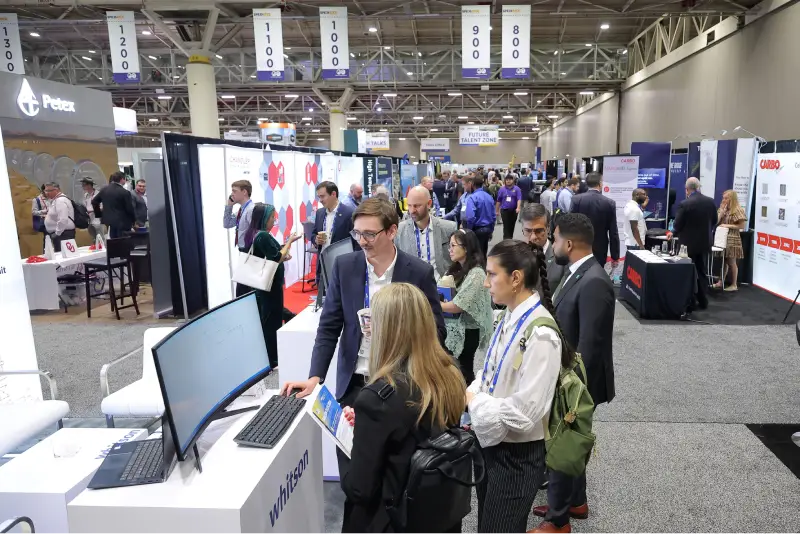 SPE Annual Technical Conference & Exhibition (ATCE) in Houston — exhibit services by Purple Exhibits