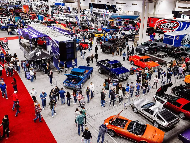 Houston AutoBoative Show — exhibit services by Purple Exhibits