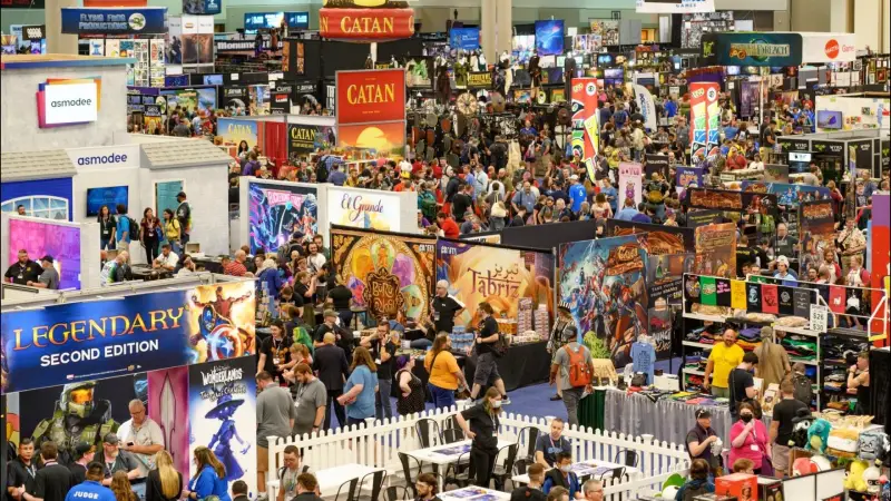 Gen Con trade show in Indianapolis — exhibit services by Purple Exhibits