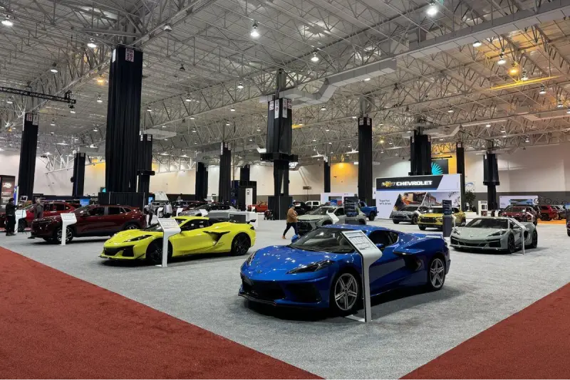 Indianapolis Auto Show — exhibit services by Purple Exhibits
