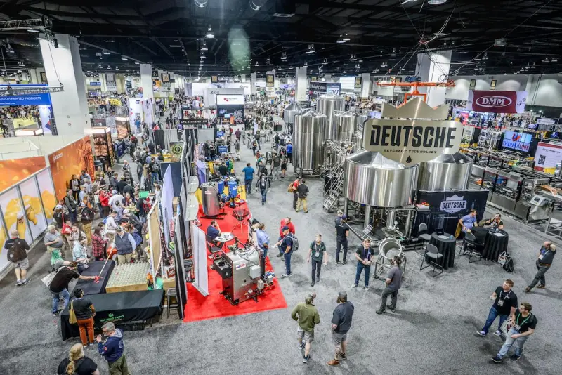 Craft Brewers Conference & BrewExpo America in Indianapolis — exhibit services by Purple Exhibits