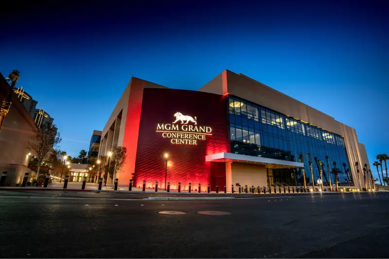 MGM Grand Conference Center — trade show booth services by Purple Exhibits
