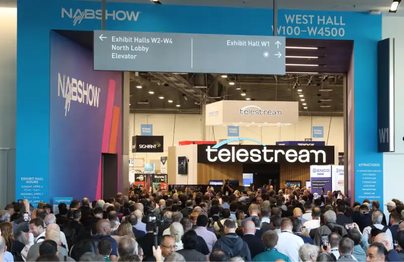 NAB Show in Las Vegas — exhibit services by Purple Exhibits