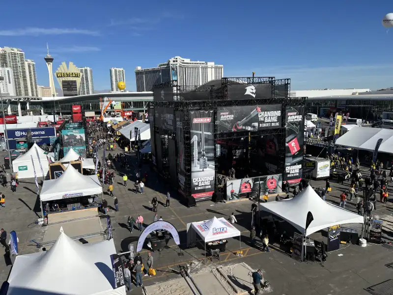 World of Concrete in Las Vegas — exhibit services by Purple Exhibits