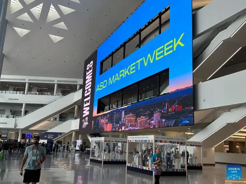 ASD Market Week in Las Vegas — exhibit services by Purple Exhibits