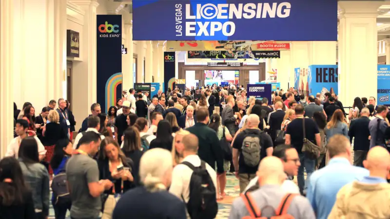 Licensing Expo in Las Vegas — exhibit services by Purple Exhibits