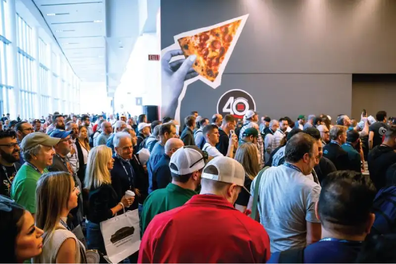 Pizza Expo in Las Vegas — exhibit services by Purple Exhibits