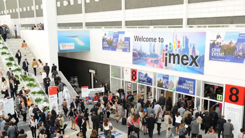 IMEX America in Las Vegas — exhibit services by Purple Exhibits