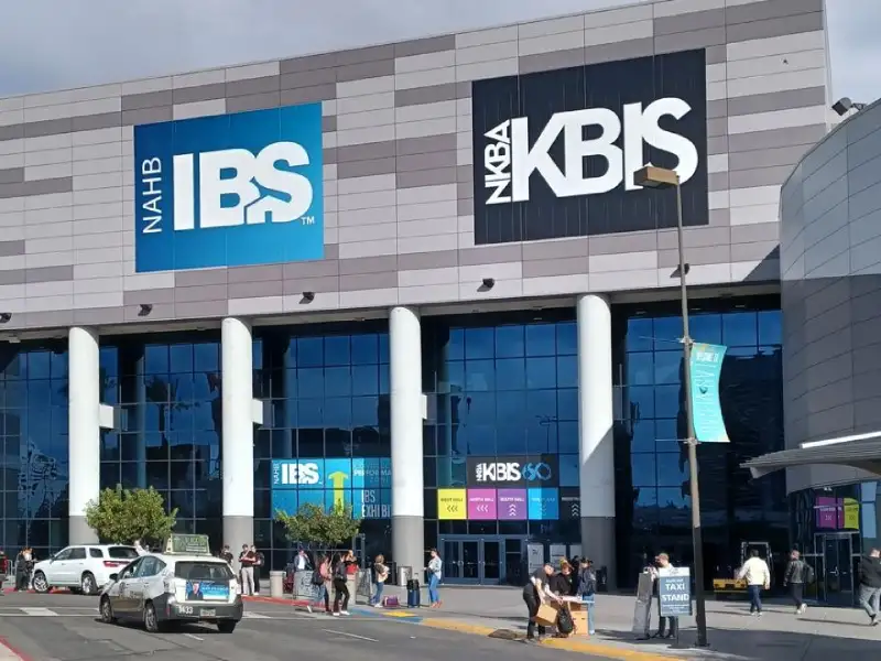 International Builders' Show in Las Vegas — exhibit services by Purple Exhibits