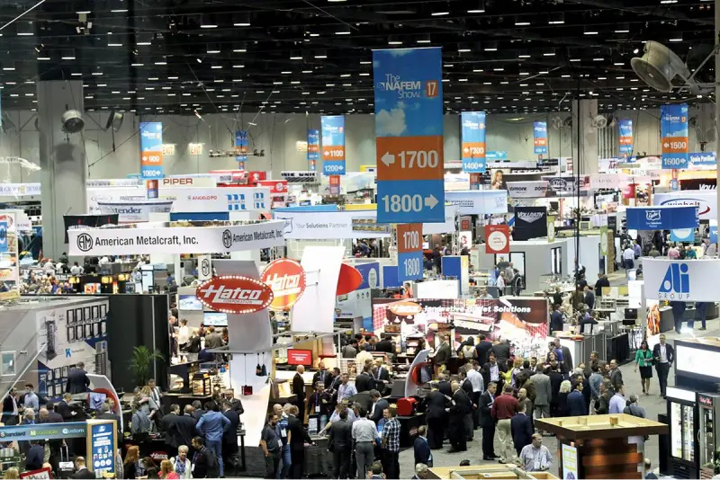 NAFEM Show in Louisville — exhibit services by Purple Exhibits