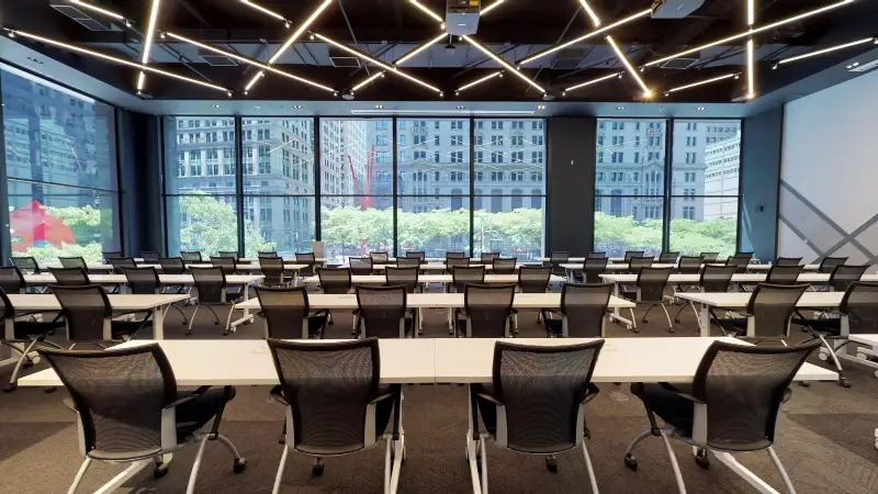 Convene One Liberty Plaza in New York City — trade show booth services by Purple Exhibits