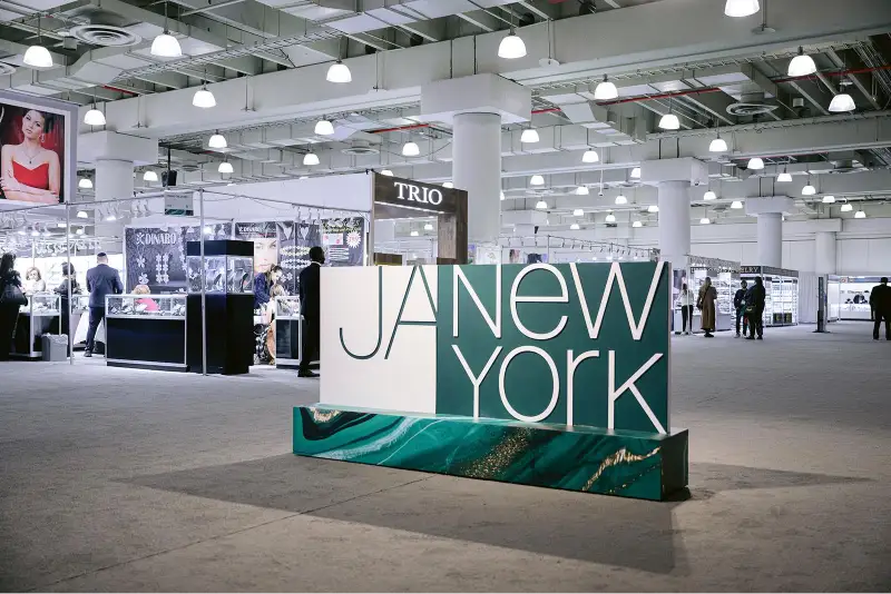 JA New York trade show in New York City — exhibit services by Purple Exhibits