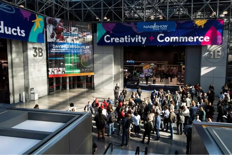 NAB Show New York in New York City — exhibit services by Purple Exhibits