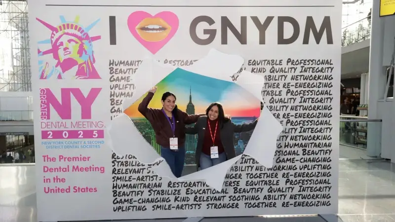 Greater New York Dental Meeting (GNYDM) in New York City — exhibit services by Purple Exhibits