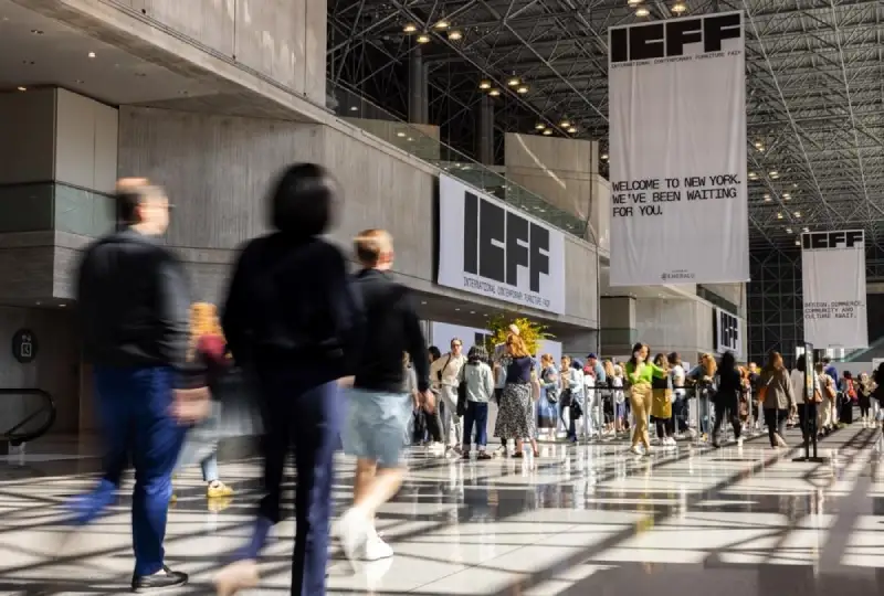International Contemporary Furniture Fair (ICFF) in New York City — exhibit services by Purple Exhibits