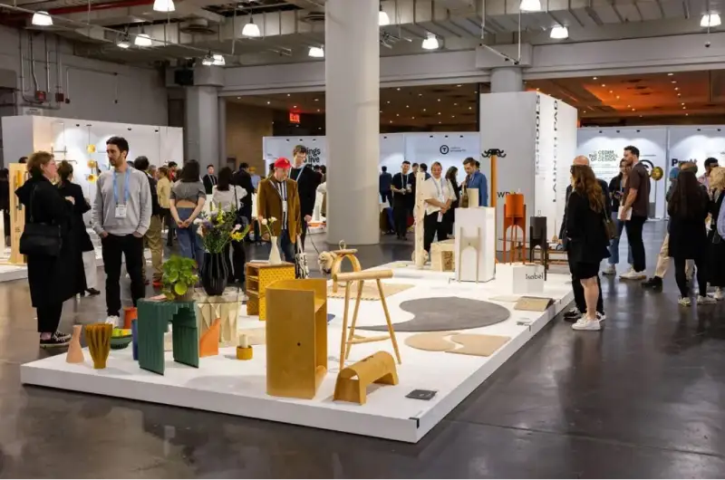 NYCxDESIGN trade show in New York City — exhibit services by Purple Exhibits