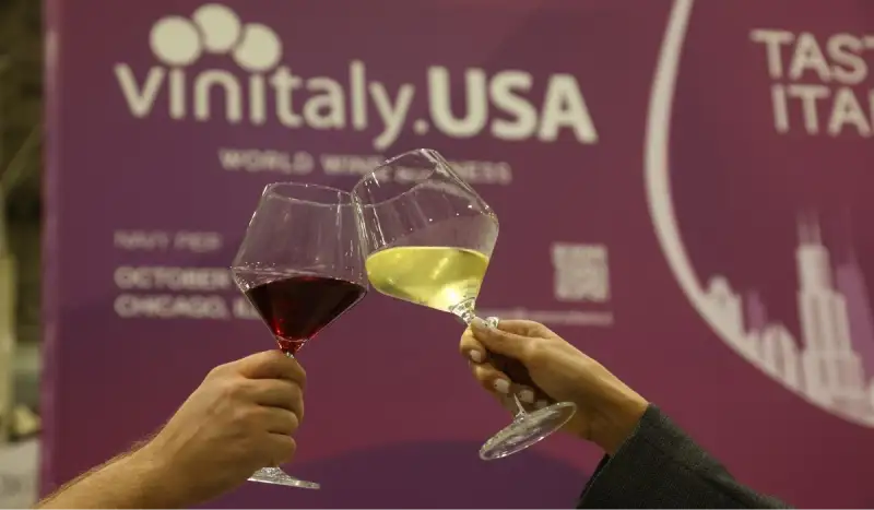 Vinitaly USA trade show in New York City — exhibit services by Purple Exhibits
