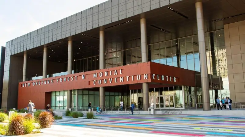 Ernest N. Morial Convention Center in New Orleans — trade show booth services by Purple Exhibits