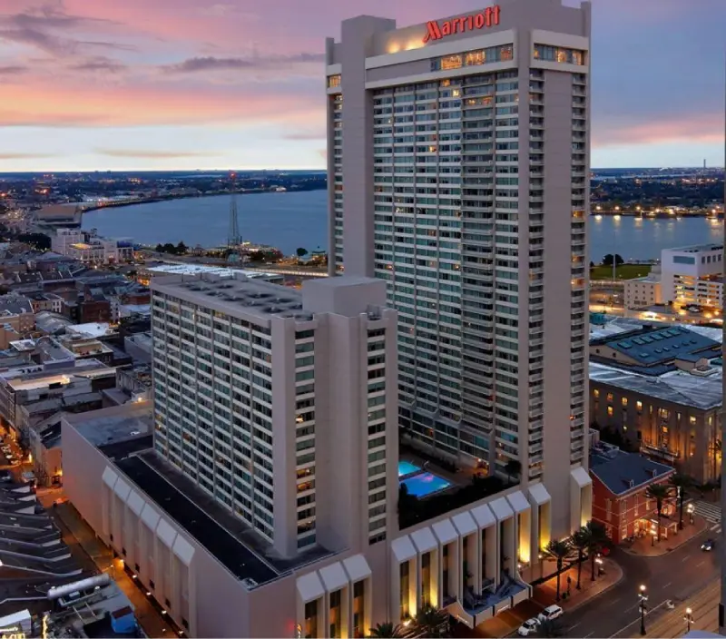 New Orleans Marriott — trade show booth services by Purple Exhibits