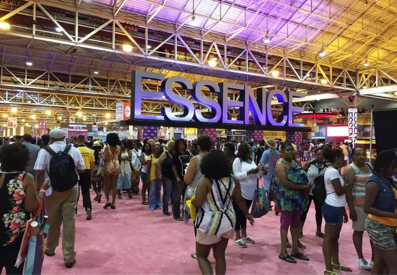 ESSENCE Festival of Culture in New Orleans — exhibit services by Purple Exhibits