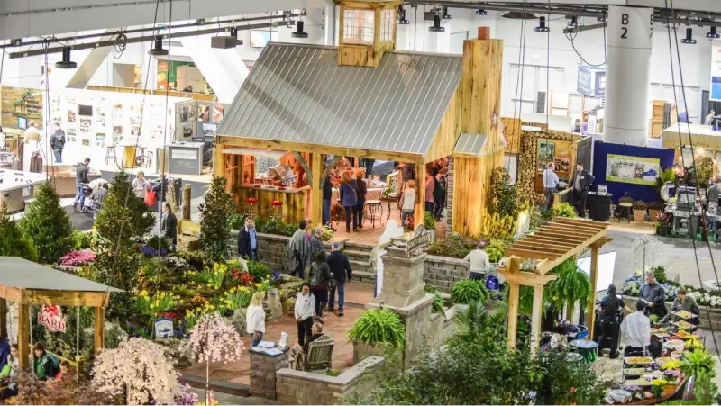 New Orleans Home & Garden Show — exhibit services by Purple Exhibits
