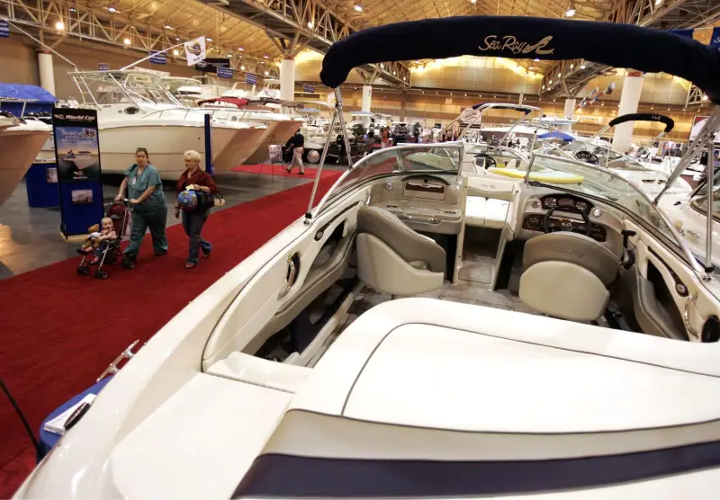 New Orleans Boat Show — exhibit services by Purple Exhibits