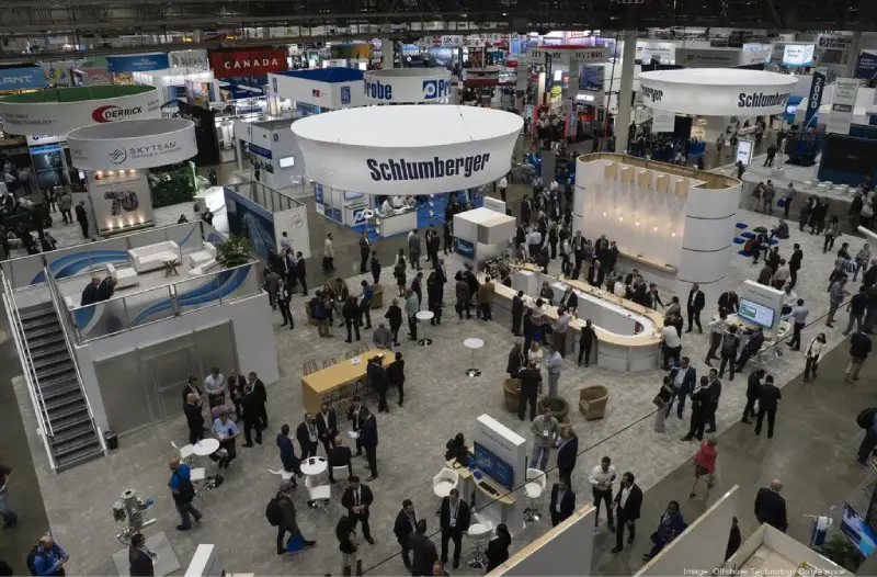 Energy, Maritime, and Industrial Events trade show in New Orleans — exhibit services by Purple Exhibits