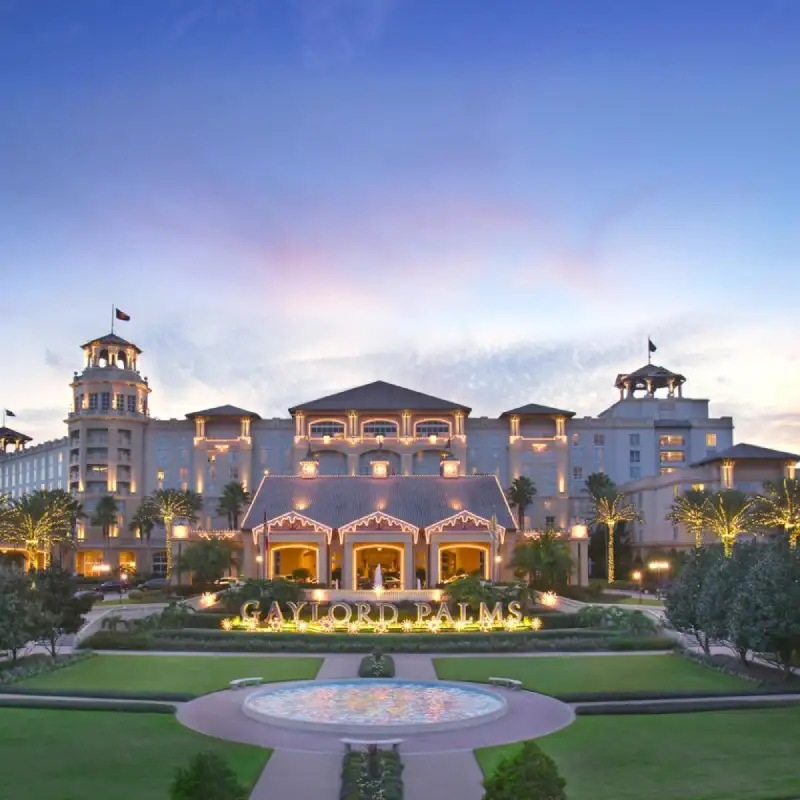 Gaylord Palms Resort & Convention Center in Orlando — trade show booth services by Purple Exhibits