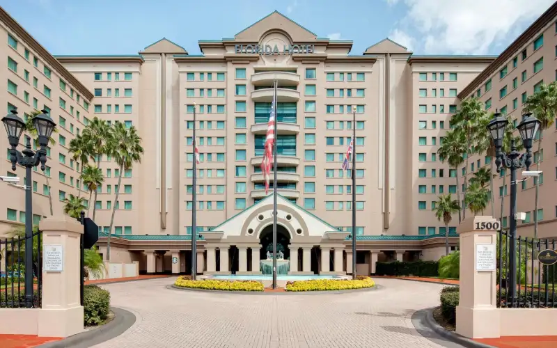 The Florida Hotel & Conference Center in Orlando — trade show booth services by Purple Exhibits