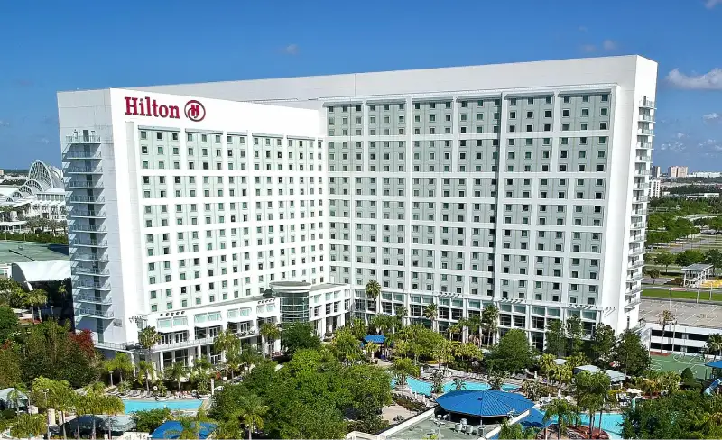 Hilton Orlando — trade show booth services by Purple Exhibits