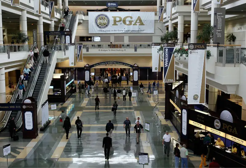 PGA Show in Orlando — exhibit services by Purple Exhibits