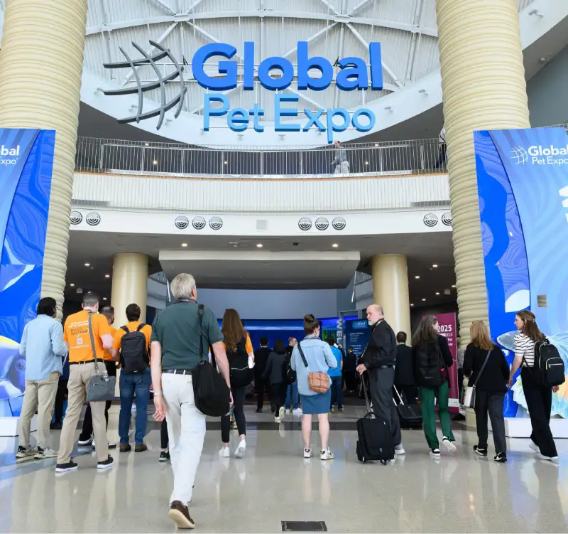 Global Pet Expo in Orlando — exhibit services by Purple Exhibits