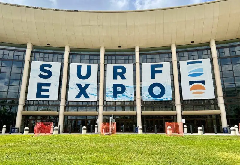 Surf Expo in Orlando — exhibit services by Purple Exhibits