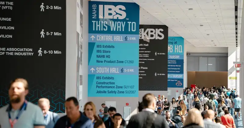 International Builders' Show (IBS) in Orlando — exhibit services by Purple Exhibits