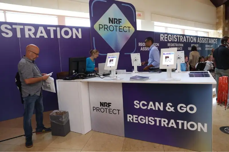 NRF PROTECT trade show in Orlando — exhibit services by Purple Exhibits