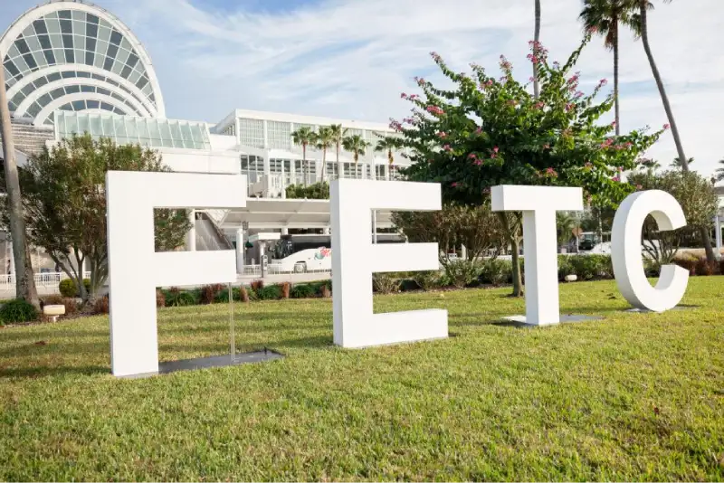Future of Education Technology Conference (FETC) in Orlando — exhibit services by Purple Exhibits