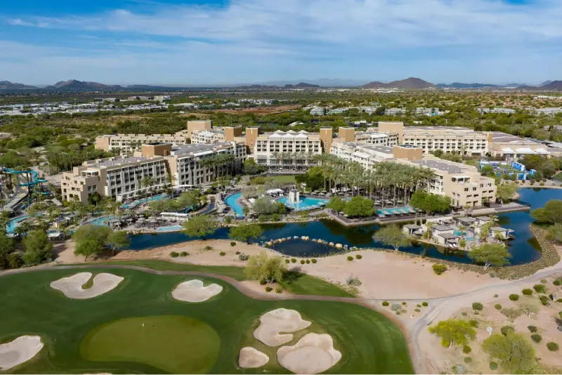 JW Marriott Phoenix Desert Ridge Resort & Spa — trade show booth services by Purple Exhibits