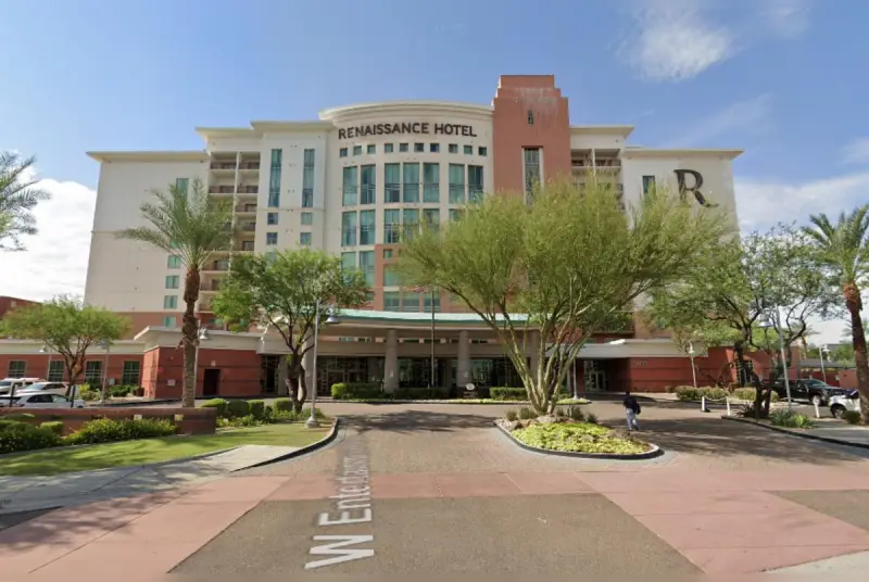 Renaissance Phoenix Glendale Hotel & Spa — trade show booth services by Purple Exhibits