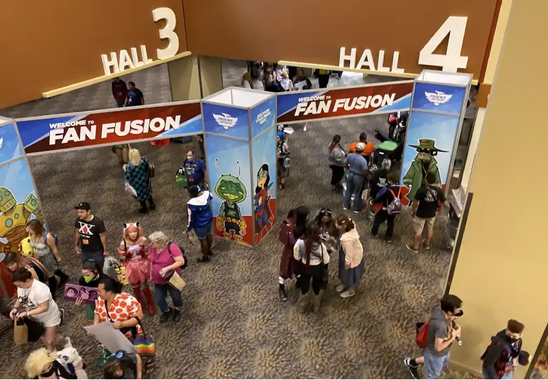 Phoenix Fan Fusion — trade show booth services by Purple Exhibits