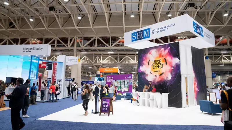 Arizona State SHRM Conference in Phoenix — trade show booth services by Purple Exhibits